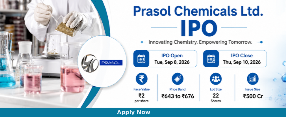 Prasol Chemicals IPO