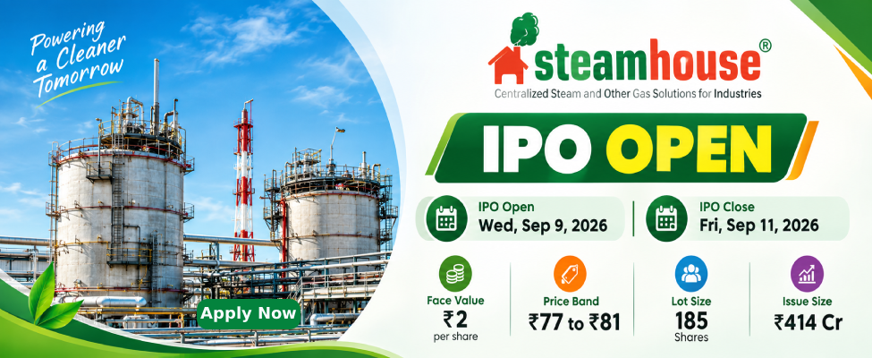 Steamhouse India IPO